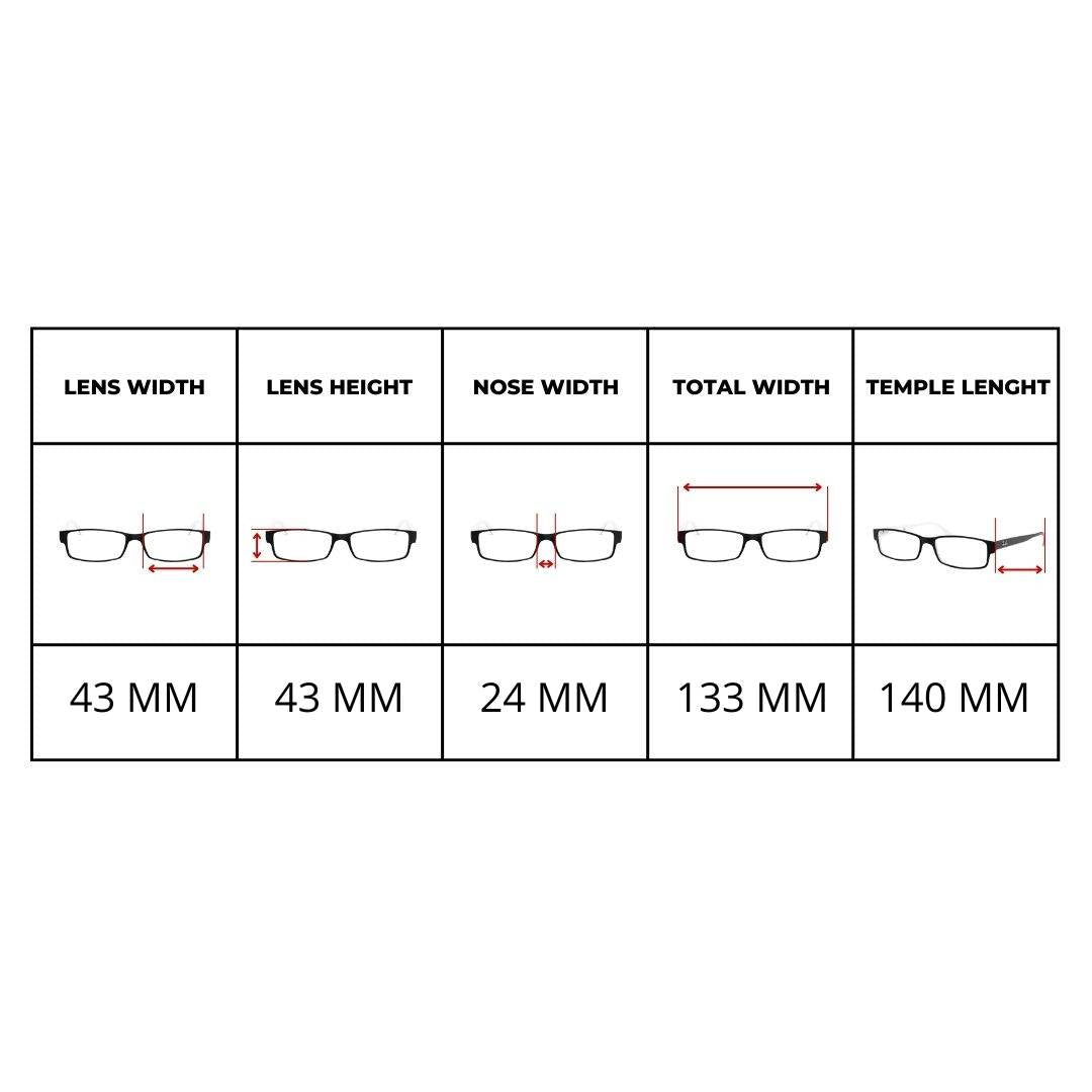 Eyewear Epos palladio 2 complete measurement 