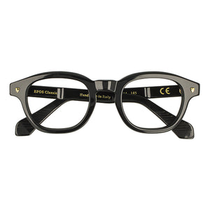 hand made acetate  extremely polished and rounded the model otello from epos is a very luxury eyewear